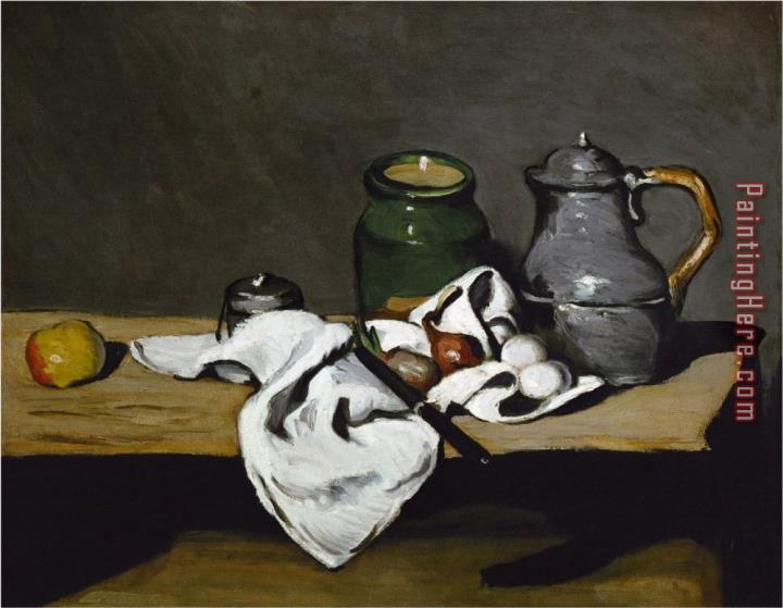 Paul Cezanne Still Life with Teapot